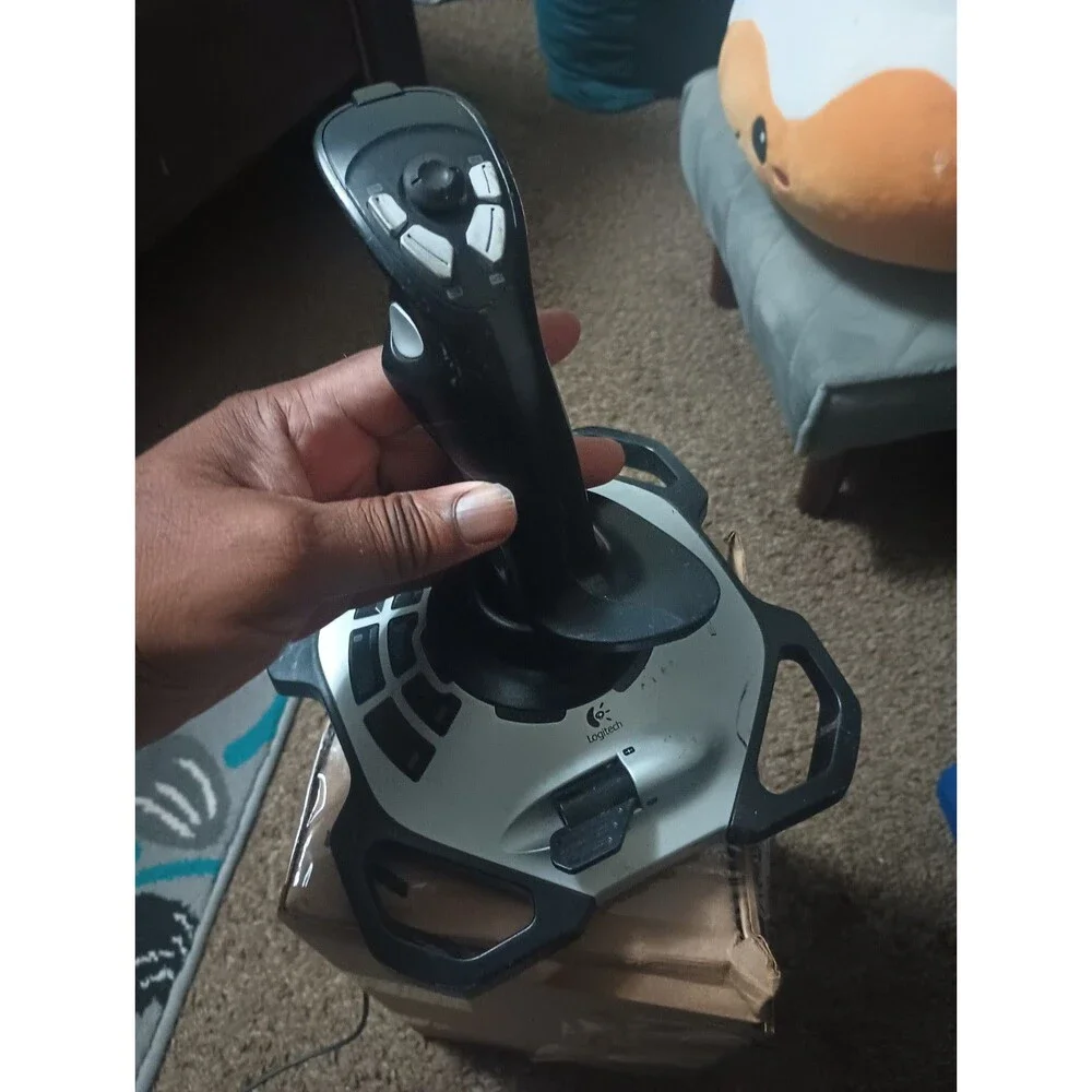 Logitech X3D Extreme 3D Pro Joystick USB J-UF17 Microsoft Flight Simulator